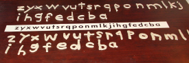 Clay Alphabet